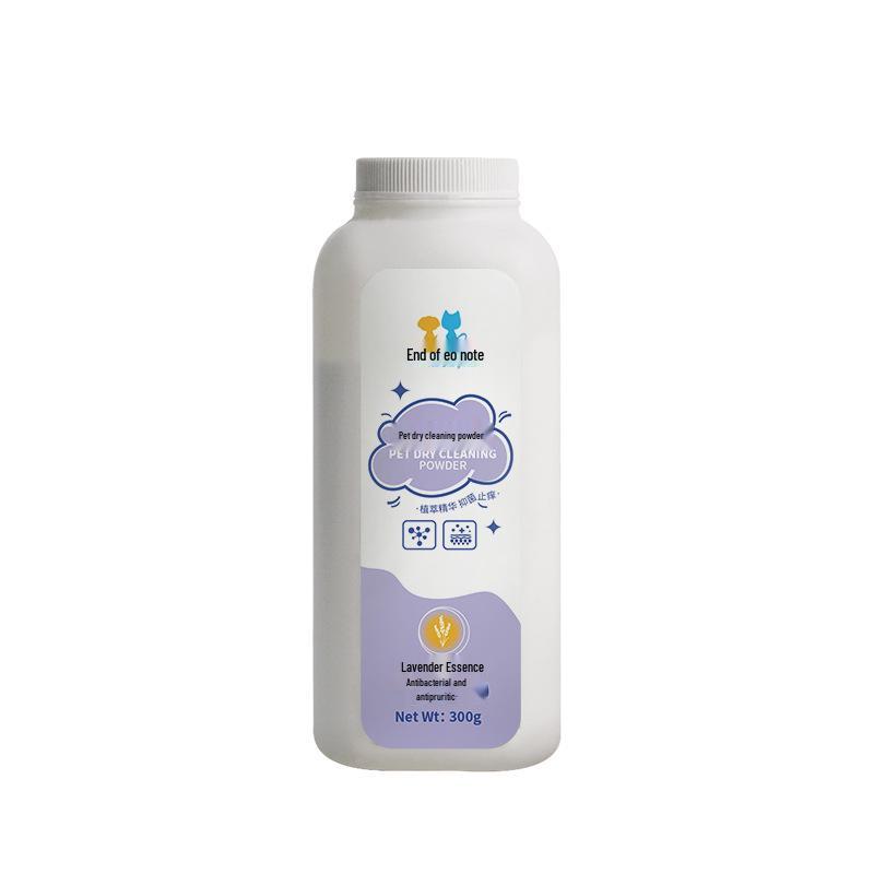 Pet Dry Cleaning Powder & Anti-Itch Deodorizing Dog and Cat Shampoo