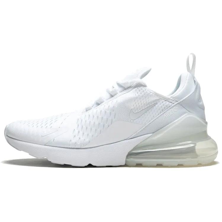 Nike Air Max 270 'Triple White' (Unisex) White / White-White Running Shoes AH8050 101