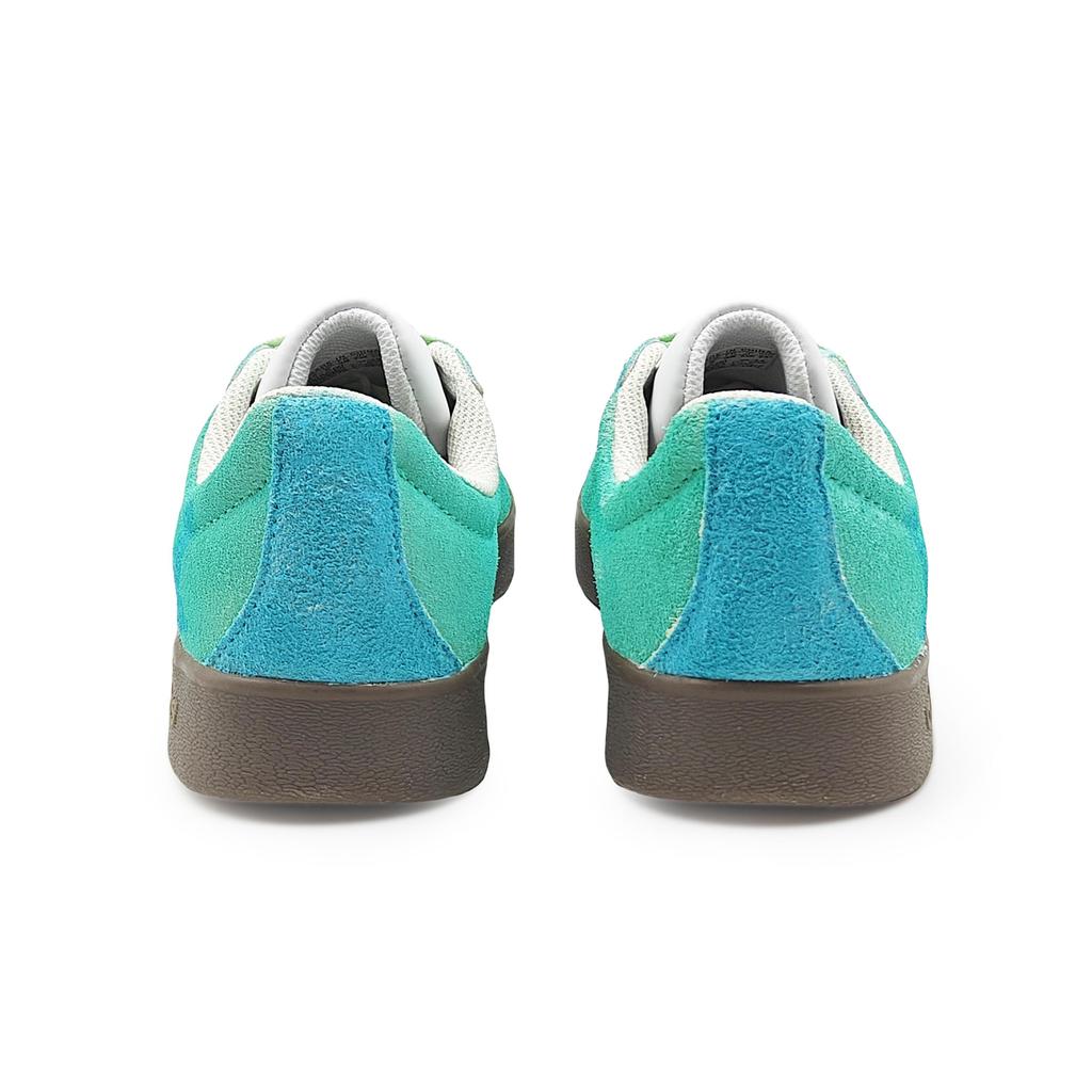 Adidas VL COURT 2.0 Skateboard Shoes Unisex Low Top Cyan/Yellow/Blue HQ1802(Team1284-)