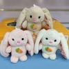 4-дюймовая плюшевая игрушка Медведь с красным конвертом Морковь Заяц Плюшевый кулон Кукла для игрового автомата Брелок для сумки