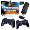 GWALSNTH 42000 игр в 1 Ретро Гейм Стикер, Беспроводная Мини Ретро Игровая Консоль с SD-картой 256 ГБ, Встроенные 49 Эмуляторов, Два Беспроводных Bluetooth 2,4 ГГц