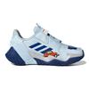 Cleofus x Adidas 4Uture Rnr El K Дышащие Низкие Беговые Кроссовки Синие Детские FW8034