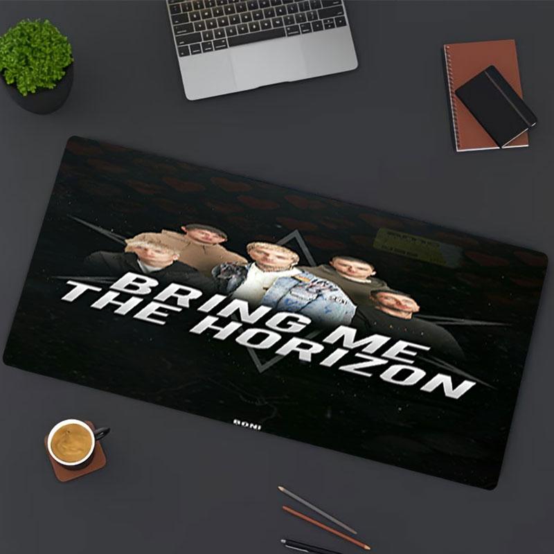Bring Me the Horizon Print Mouse Pad, for Keyboard Pad Laptop PC Mat for Office Home Use, Desk Decor, Perfect Birthday Gift for Gamers
