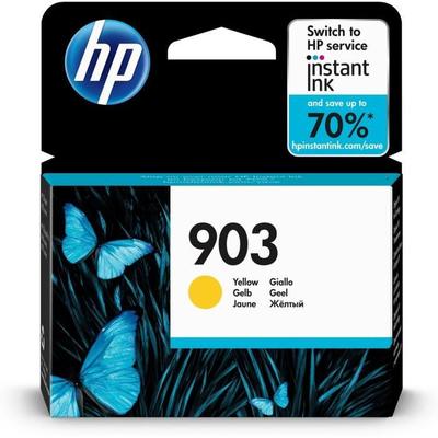 HP 903 Оригинальный желтый картридж (T6L95AE) для HP OfficeJet Pro 6950/6960/6970