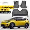 Custom TPE Car Floor Mat For VolksWagen VW ID.4 2021-2024 2023 2022 Carpet Cover Interior Protector Accessories