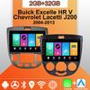 Android Carplay автомобильное радио для 9 Buick Excelle HRV Chevrolet 2004-2013 мультимедийный проигрыватель головное устройство стерео GPS навигация BT WIFI 2+32 ГБ