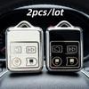 2 шт. Чехлы для брелока автоключ Подходят для Ford Maverick Transit Connect Mazda Smart Key Fob Защитный чехол, Подходит только для показанного брелока автоключ