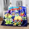 1pc Blanket Superthings1 Print Design, Lightweight Blanket for Sofa, Bed- Soft &Warm, Gift for All Seasons like Christmas, Halloween
