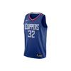 Баскетбольная майка без рукавов с контрастной вставкой NBA Fan Edition - Los Angeles Clippers - мужские топы Blake Griffin синего цвета 864481-496