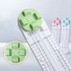 360-degree Paper Cutter Wavy Line Craft Paper Cutter Portable Paper Trimmer  School Home