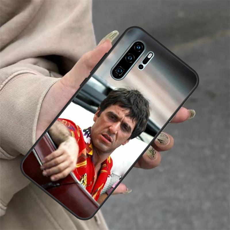 Tony Montana Scarface Al Pacino Case For Huawei P40 Lite P20 P30 Nova 11 Pro 9 10 SE 3i 7i 11i 5T Y60 Y61 Y70 Y90 Y91 Cover