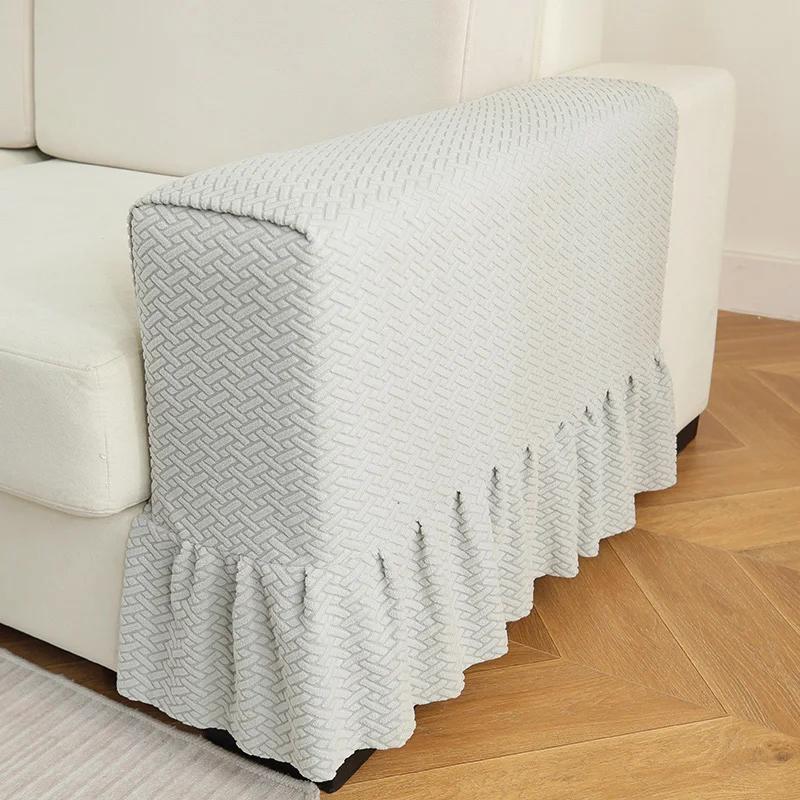 Armrest Covers Thickened Non-Slip Sofa Armrest Protector Universal Soft Warm Furniture Protector for Chair Sofa Couches Recliner