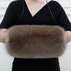 Cozy Winter Faux Fur Hand Muff Crossbody Bag