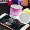 Portable Mini Wireless Bluetooth Speaker with Built-in Mic Handsfree TF Card Dazzling Crack Colorful LED Bluetooth 4.1 HD Sound