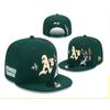 Adjustable Flat Brim Baseball Cap Men Women Streetwear Floral Embroidered Nylon Hat