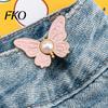 Skirt Fashion Accessory Pin Waist Tightener Butterfly Pins, No-Sew Pants Tighteners, Removable No Tools Clothing Adjuster Pins for Loose Jeans