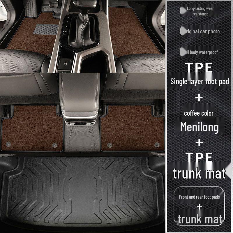 Новые коврики Geely Emgrand с полным покрытием для 4-го и 5-го поколений - Стильные, Модифицированные ковровые коврики
