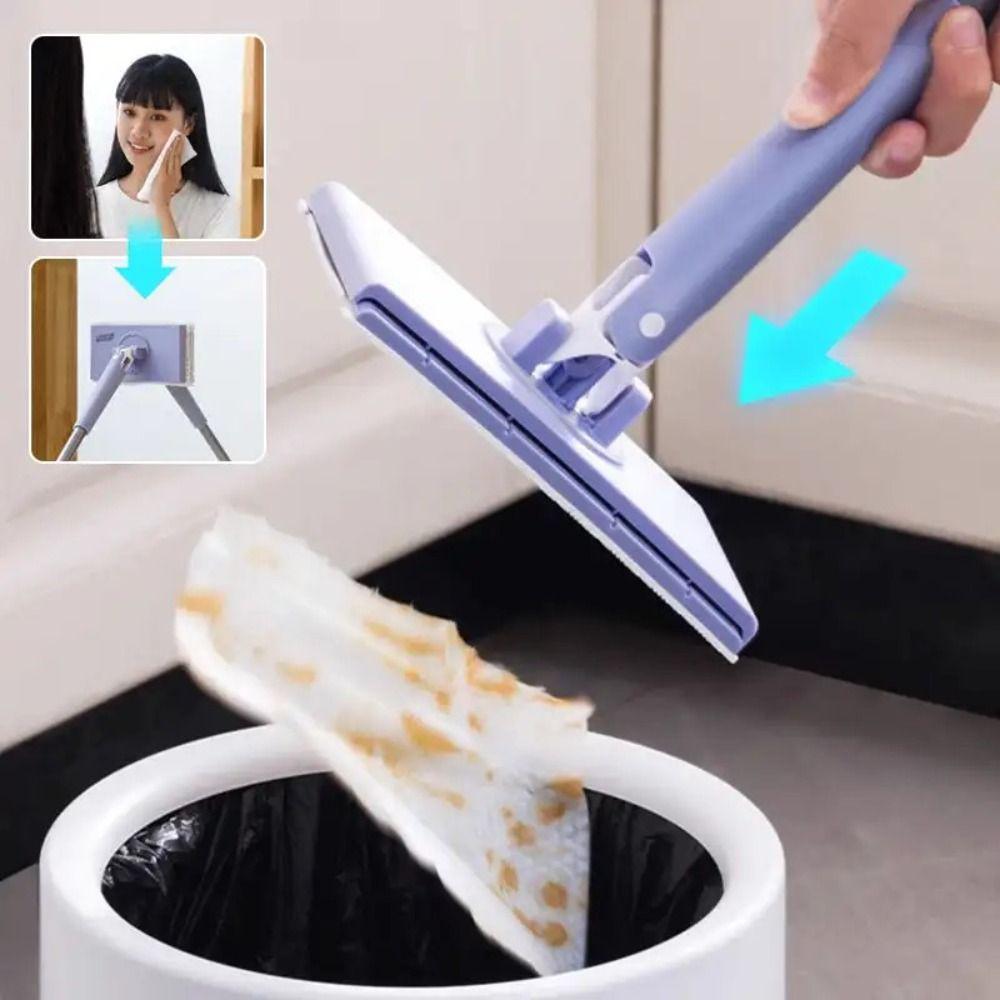 Home Cleaning Tools Washcloth Mop Plastic Electrostatic Dusting Mops Household Flat Mini Mop