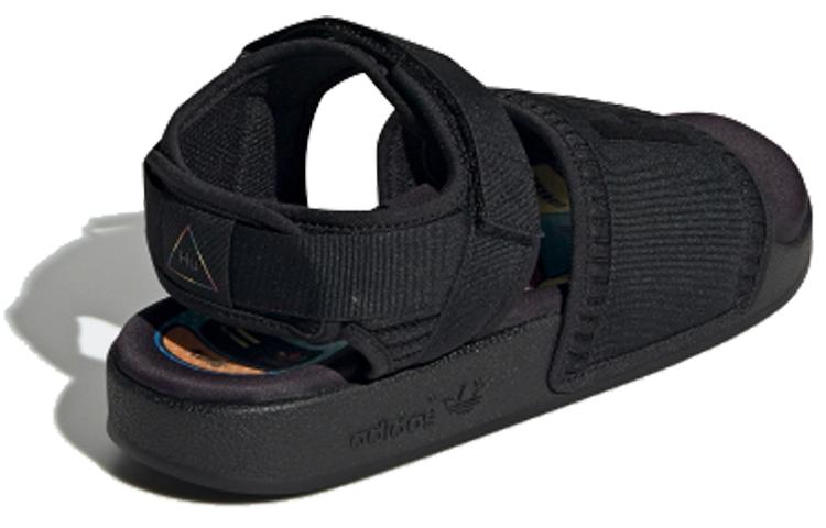 Шлепанцы Adilette Pharrell x Adilette Adidas Originals 2.0 'Core Black' EG7824