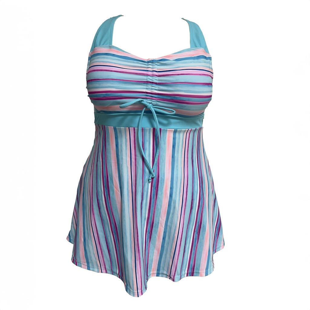 2024 женский сексуальный большой размер с цветочным принтом купальник женский летний комплект из двух предметов танкини модное монокини пляжная одежда банный костюм