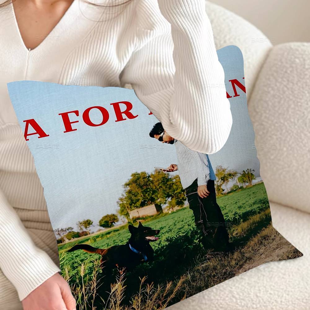 Music AArjan Dhillon Decorative Room Aesthetics Pillow Case Home Decor Bedroom Sofa Bed Couch Pillow Cover x