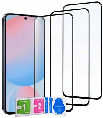 3x FULL SCREEN TEMPERED GLASS for Samsung A56 | A36 5G 5D PROTECTIVE GLASS