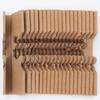 20Pcs Lock Buckle Paper Corner Guards Heavy Duty Shipping Box Corner Protectors Carton Edge Protectors Packaging Moving Storage