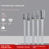 Carbide Tungsten Steel Rotary File Grinding & Milling Cutter for Woodworking Engravings