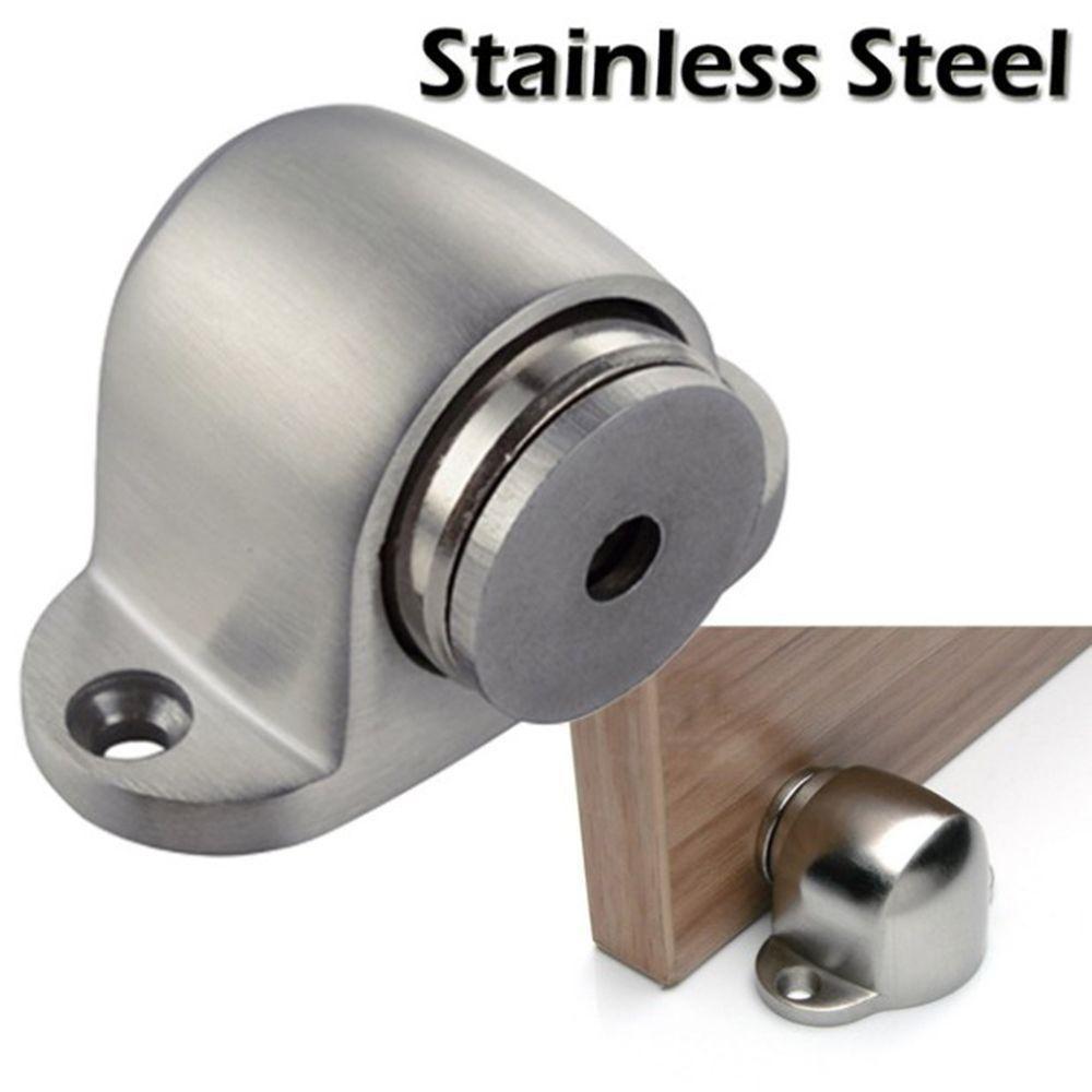Satin Nickel Powerful Zinc Zinc Zinc Alloy Casting Door Stopper Magnetic Door Holders Door Stop