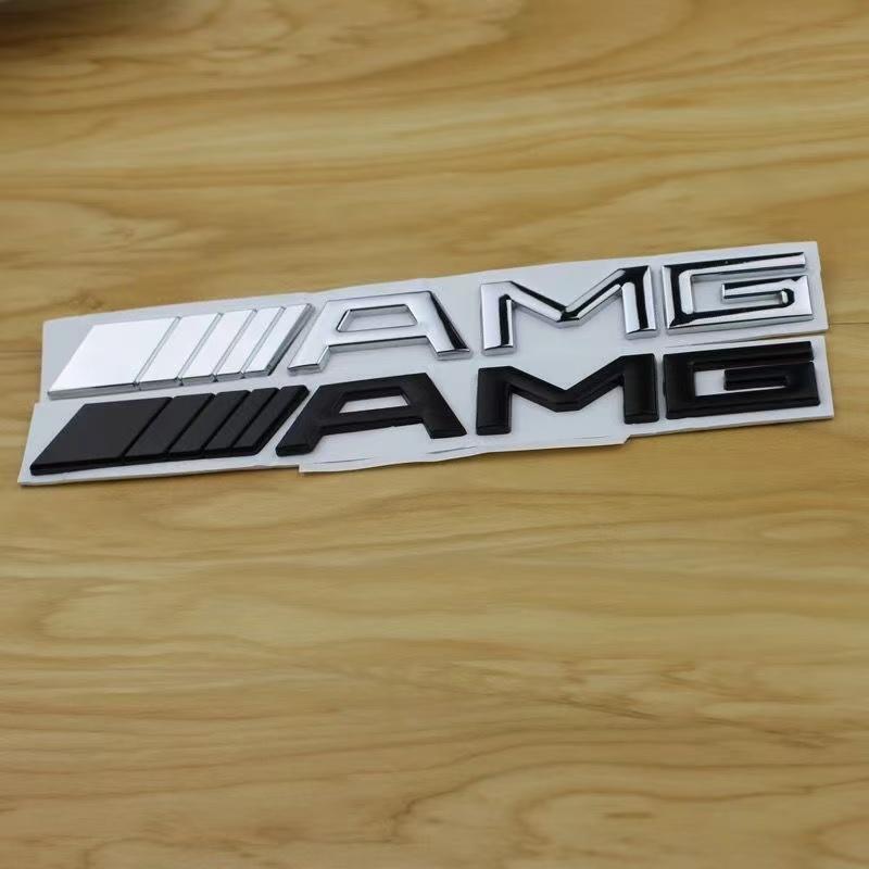 1pcs 3D Car Rear Trunk emblem Decal Letters Sticker Mercedes Benz AMG A B C E G CLA W211 W203 W204 W210 W124 accessories TNT8