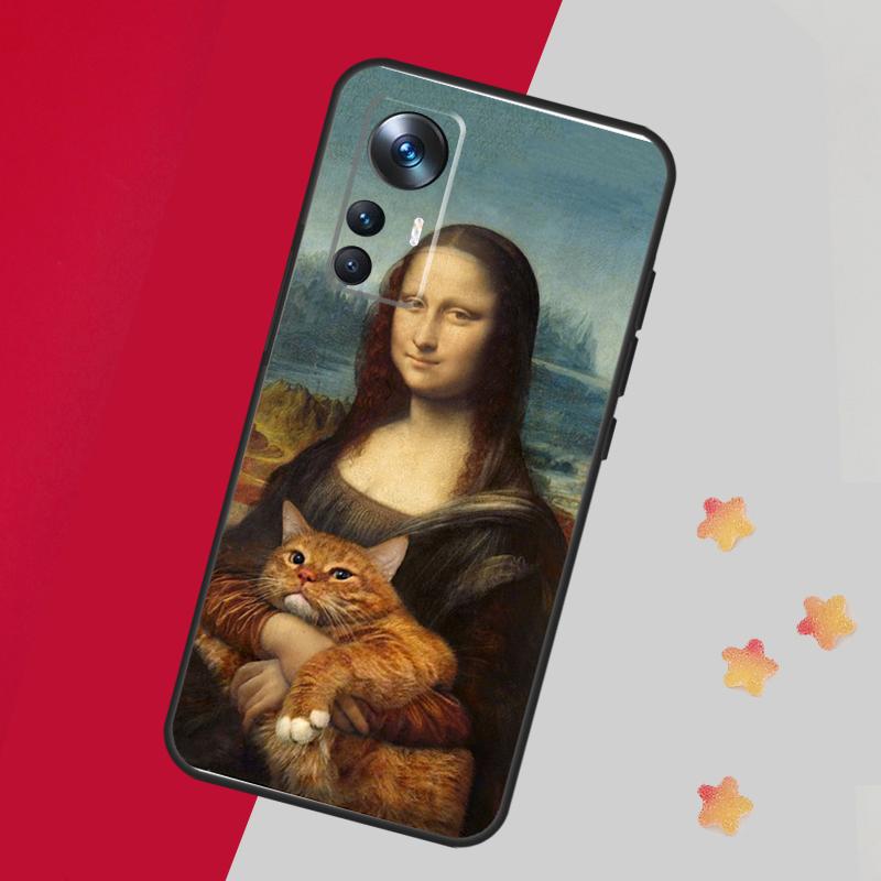 Забавный чехол с изображением кота для Xiaomi 14 13 11T 12T 13T Pro 12 Lite 12X POCO X3 X5 Pro X4 F4 M5 M5s F3 F5 Чехол