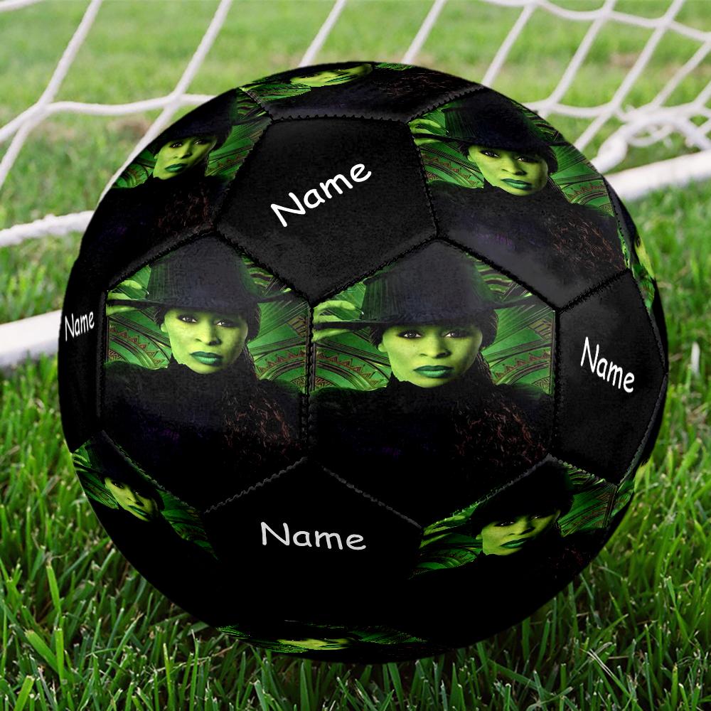 Custom Name Wicked Theme Size 5 Soccer Ball, Suitable for Both Indoor and Outdoor Matches, a Gift Suitable for Everyone.
