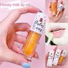 Bee Waterproof Mouth Red Lip Oil Lip Care Lip Gloss Repair Lip Lines Dry and Cracked Skin Lip Care Moisturizing Lip Oil Long-lasting Set Women Makeup