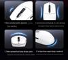 Беспроводная легкая игровая мышь ATTACK SHARK G3PRO с RGB-подсветкой, Bluetooth и зарядной док-станцией