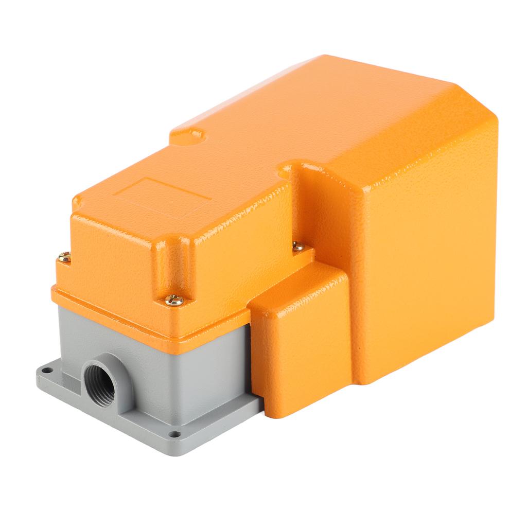 250V 10A Aluminum Alloy Oil Resistant CorrosiOn Resistant Foot Pedal OnOff Switch with Guard