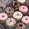 6/12 Cavity Donut Baking Mold Carbon Steel 4 Shapes Cake Baking Tray Easy To Clean Reusable Donut Muffin Pan Dessert Making