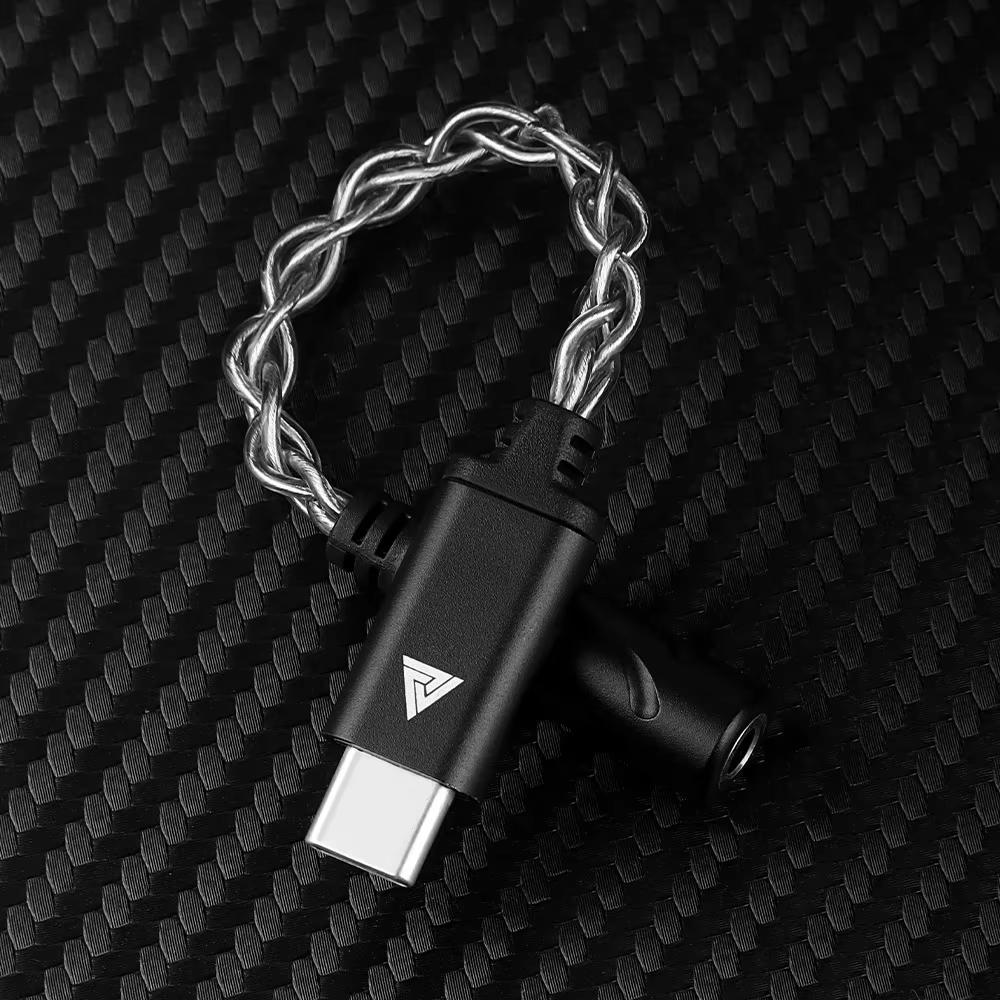 QKZ TC MAX Pro USB Type C на 3,5 мм Усилитель для наушников Аудиодекодер IEM Усилитель Адаптер для мобильного телефона HiFi ЦАП Чип CX31993/KT02F20