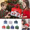 Qocolhg 10 Pack Extra Large Christmas Gift Bags, Reusable Tote Bags with Handle Non-Woven Christmas Grocery Shopping Totes for Holiday Xmas, 12.8 *