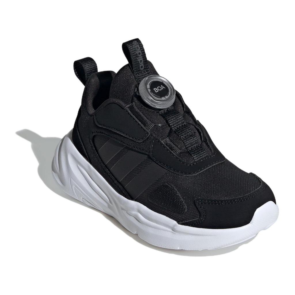 Adidas Ozelle Anti-Slip Wear-Resistant Low-Top Kids' Running Shoes Black Kids' Sneakers IE6404
