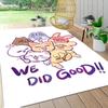 1Pc Adorable Animal Friends Carpet Rug Customizable Soft Washable Antislip Home Living Room Sofa Mats Personalized Rug 091742