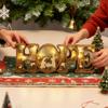 Свет Рождества Иисуса 3D Деревянные Буквы HOPE Украшения Религиозный Рождественский Декор Для Каминов Церкви Благодарение Праздник