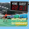 4-Digit LED Digital Scoreboard Wireless Mini Electric Scoreboard  Basketball