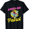 80s Retro Apres-Ski Patrol Wear 90s Skiing T-Shirt