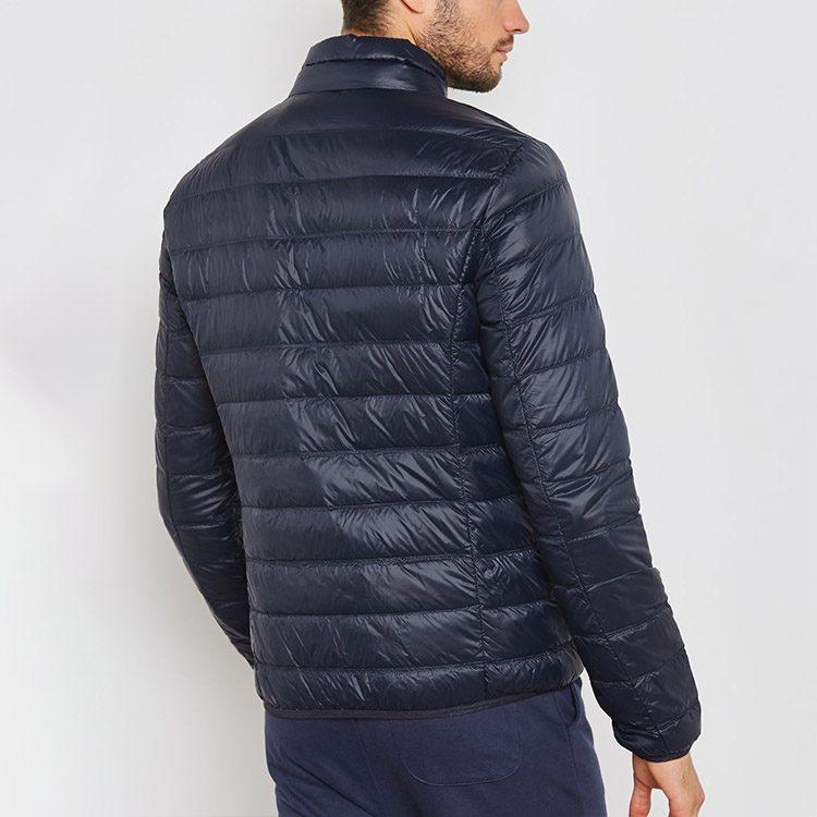 Пуховик Ea7 EMPORIO ARMANI с принтом логотипа на молнии 8NPB01-PN29Z-1578