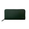 Flying Horse Men's Long Wallet with Zip-Around Closure, Cordovan Leather (04.Green)