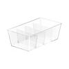 Kitchen seasoning storage box Household multi-functional large-capacity storage basket Spice sauce bag Grid sorting storage box