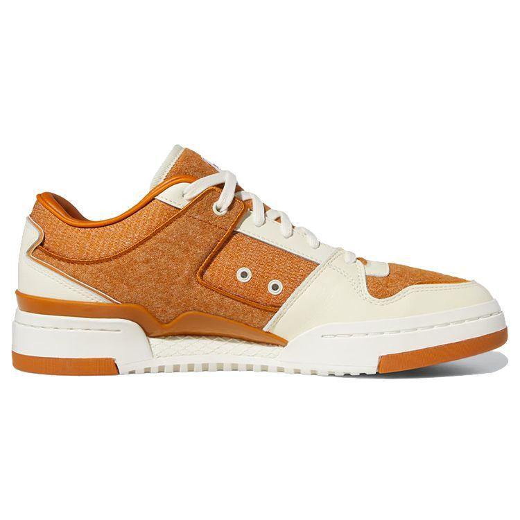 adidas Originals Forum Luxe Low Ткань Синтетическая кожа Повседневные Низкие Кеды для Скейтбординга Унисекс Оранжевый GW2012