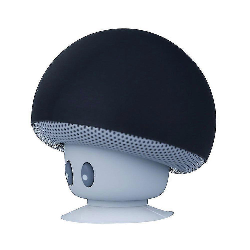 Portable Bluetooth Speaker,mushroom Speaker,bluetooth V2.1 With Suction Cup(black)