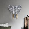 Decorative Elephant Head To Hang On The Wall, Wall Sculpture for Home Or Office.