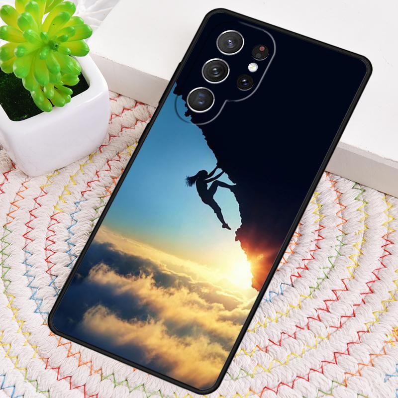 Силиконовый чехол для телефона с изображением скалолазания для Samsung Galaxy note 10 pro S26 S25 S24 S23 S22 S21 Plus S25Ultra Capa Cover